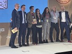 Finalistas y ganador del Premio al Mejor Empleado de Servicios Centrales.