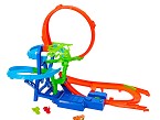 Hot Wheels Pista Stunt Tracks Choque en el Aire