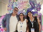 Arnaud Sattonnay, responsable comercial Iberia, Vanessa Audrain, global sales & marketing director de Twinkle Teal, y Elisabeth Martinez, responsable de grandes cuentas.