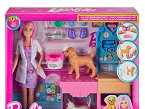 Barbie T� Puedes Ser Mu�eca Veterinaria con set a juego