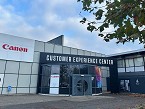 Fachada del Customer Centre Experience de Canon, en Venlo (Países Bajos).