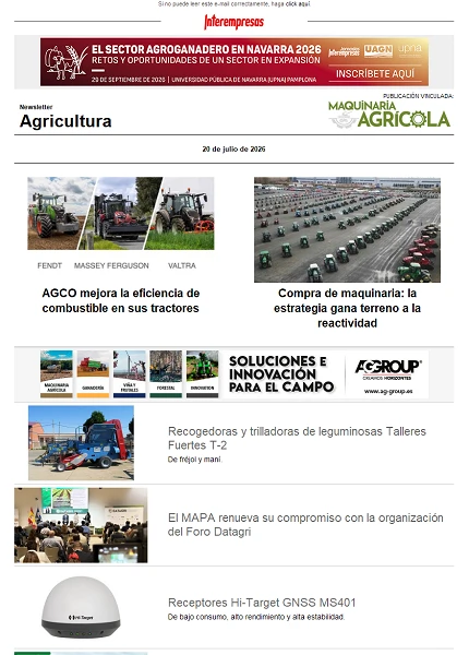 Newsletter Agrícola Newsletter Agrícola