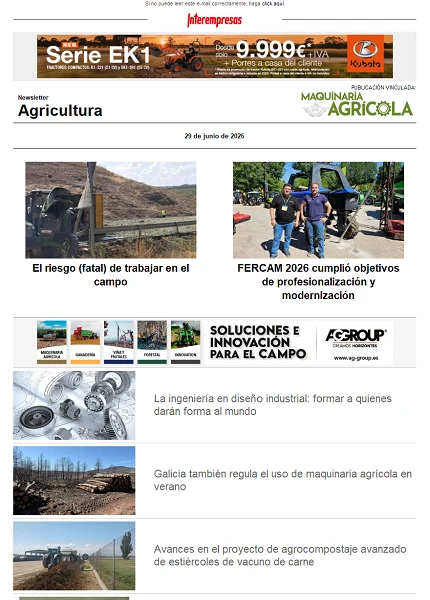 Newsletter Agrícola
