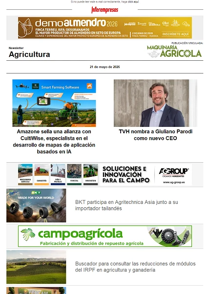 Newsletter Agrícola Newsletter Agrícola
