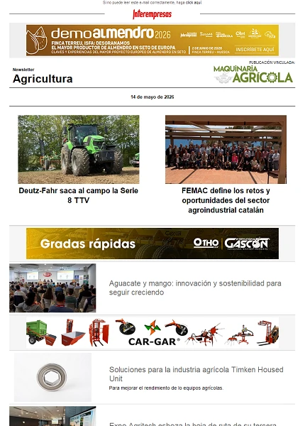 Newsletter Agrícola Newsletter Agrícola