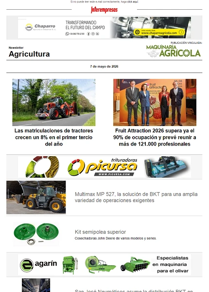 Newsletter Agrícola