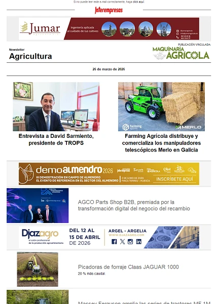 Newsletter Agrícola