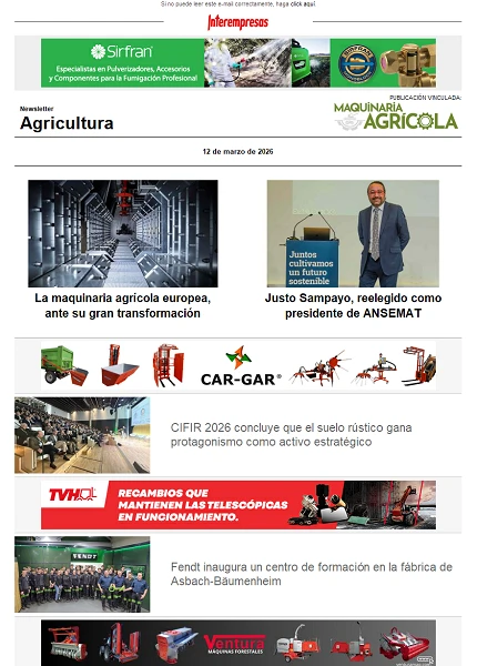 Newsletter Agrícola