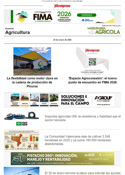 Newsletter Agrícola Newsletter Agrícola