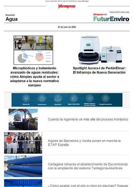 Newsletter Industria del Agua