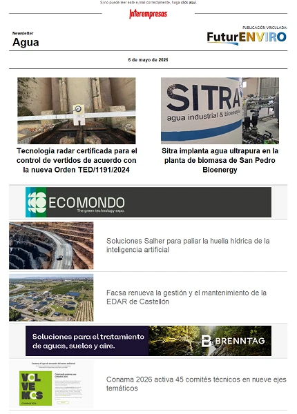 Newsletter Industria del Agua