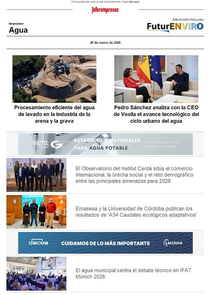 Newsletter Industria del Agua Newsletter Industria del Agua