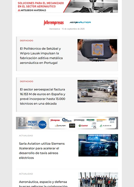 Newsletter Aeronáutica