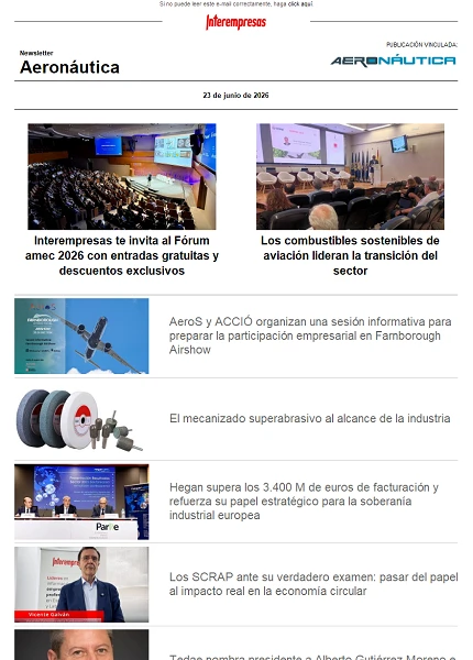Newsletter Aeronáutica Newsletter Aeronáutica