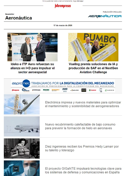 Newsletter Aeronáutica