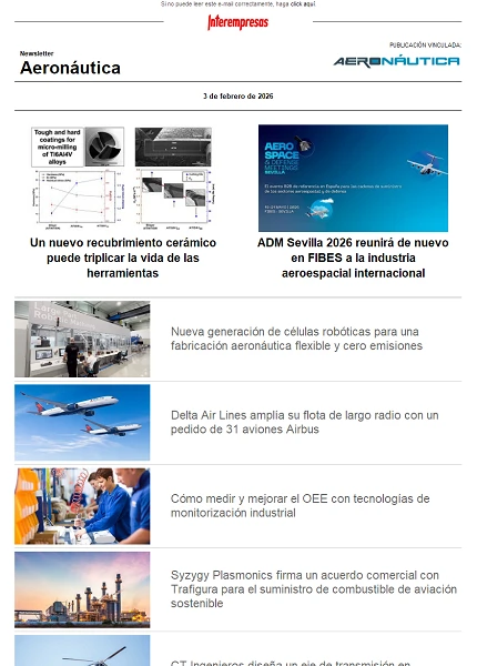 Newsletter Aeronáutica