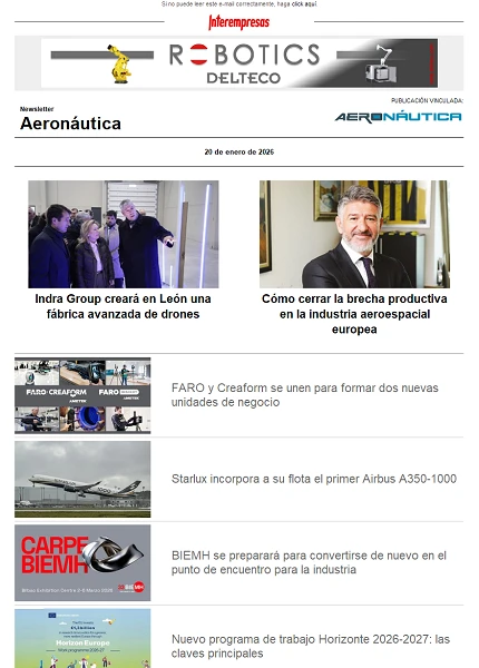 Newsletter Aeronáutica