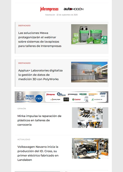Newsletter Automoción