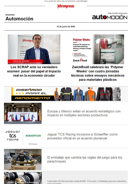 Newsletter Automoción
