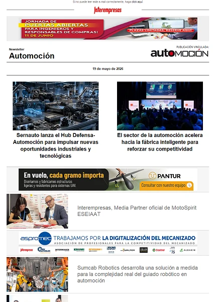Newsletter Automoción