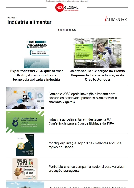 Newsletter iAlimentar