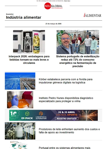 Newsletter iAlimentar
