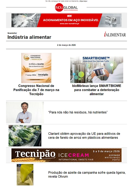 Newsletter iAlimentar