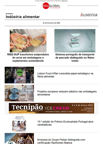 Newsletter iAlimentar