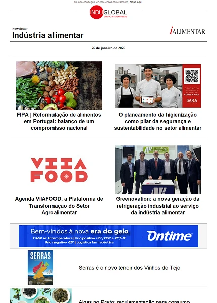 Newsletter iAlimentar