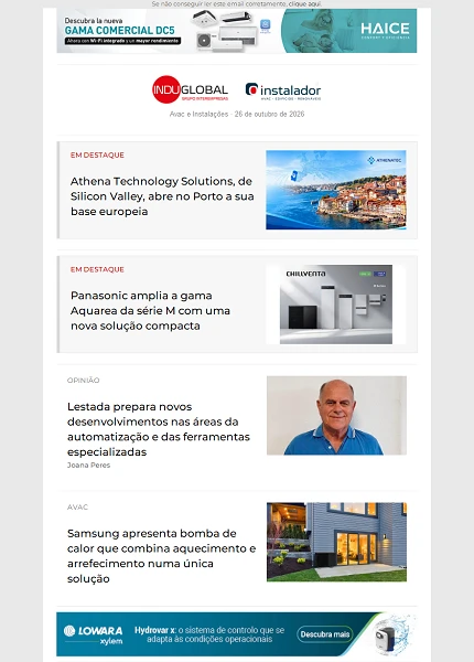 Newsletter O Instalador