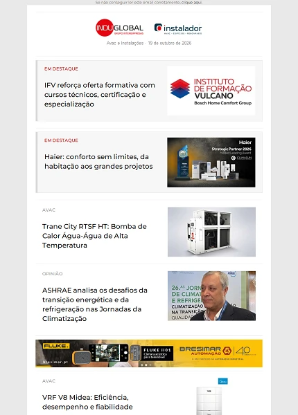 Newsletter O Instalador