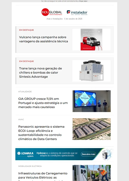 Newsletter O Instalador