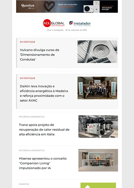 Newsletter O Instalador
