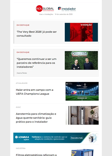 Newsletter O Instalador