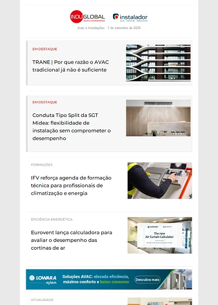 Newsletter O Instalador