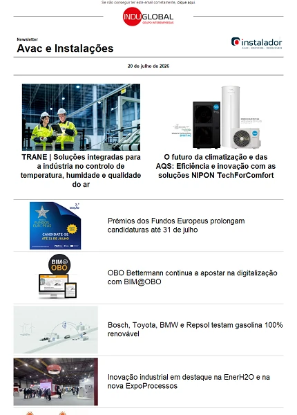 Newsletter O Instalador Newsletter O Instalador