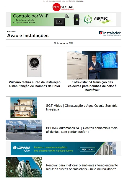Newsletter O Instalador