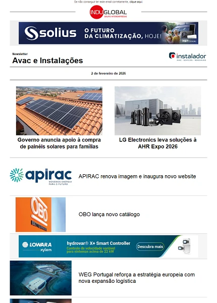 Newsletter O Instalador