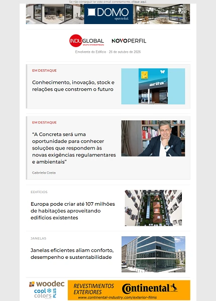 Newsletter NovoPerfil PT