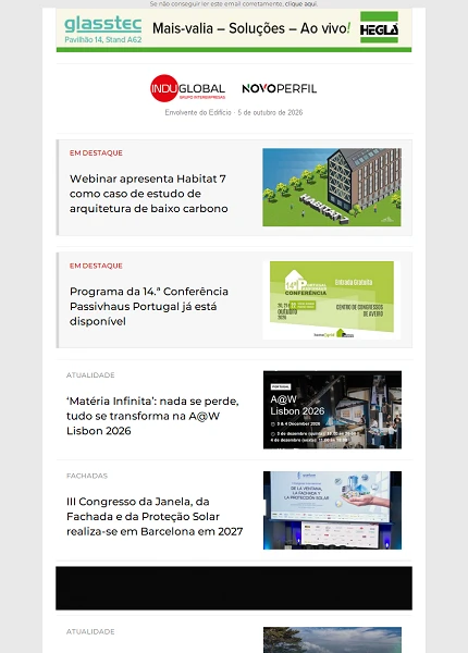 Newsletter NovoPerfil PT