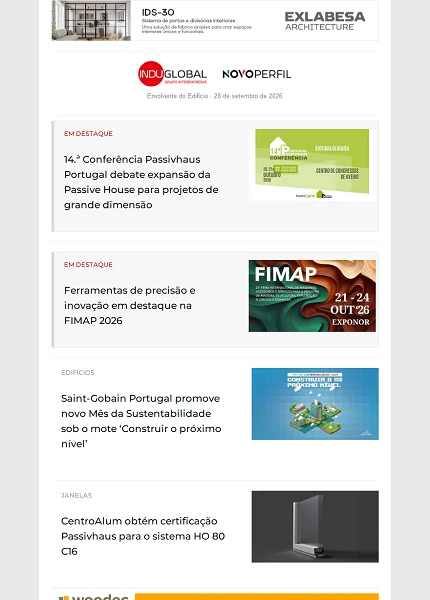 Newsletter NovoPerfil PT