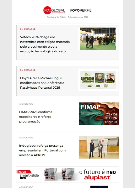 Newsletter NovoPerfil PT Newsletter NovoPerfil PT
