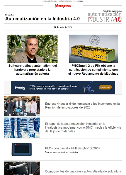 Newsletter Automatización y Componentes Newsletter Automatización y Componentes