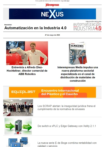 Newsletter Automatización y Componentes
