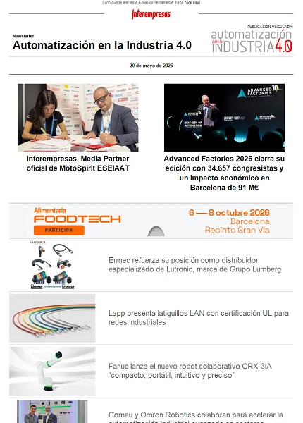 Newsletter Automatización y Componentes