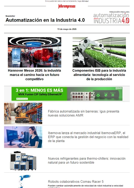 Newsletter Automatización y Componentes