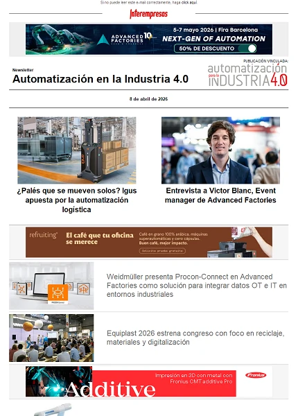 Newsletter Automatización y Componentes