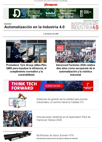 Newsletter Automatización y Componentes