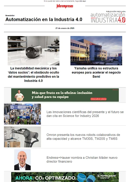 Newsletter Automatización y Componentes