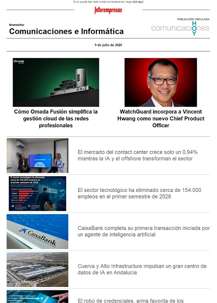 Newsletter Informática y Comunicaciones (Comunicaciones Hoy)